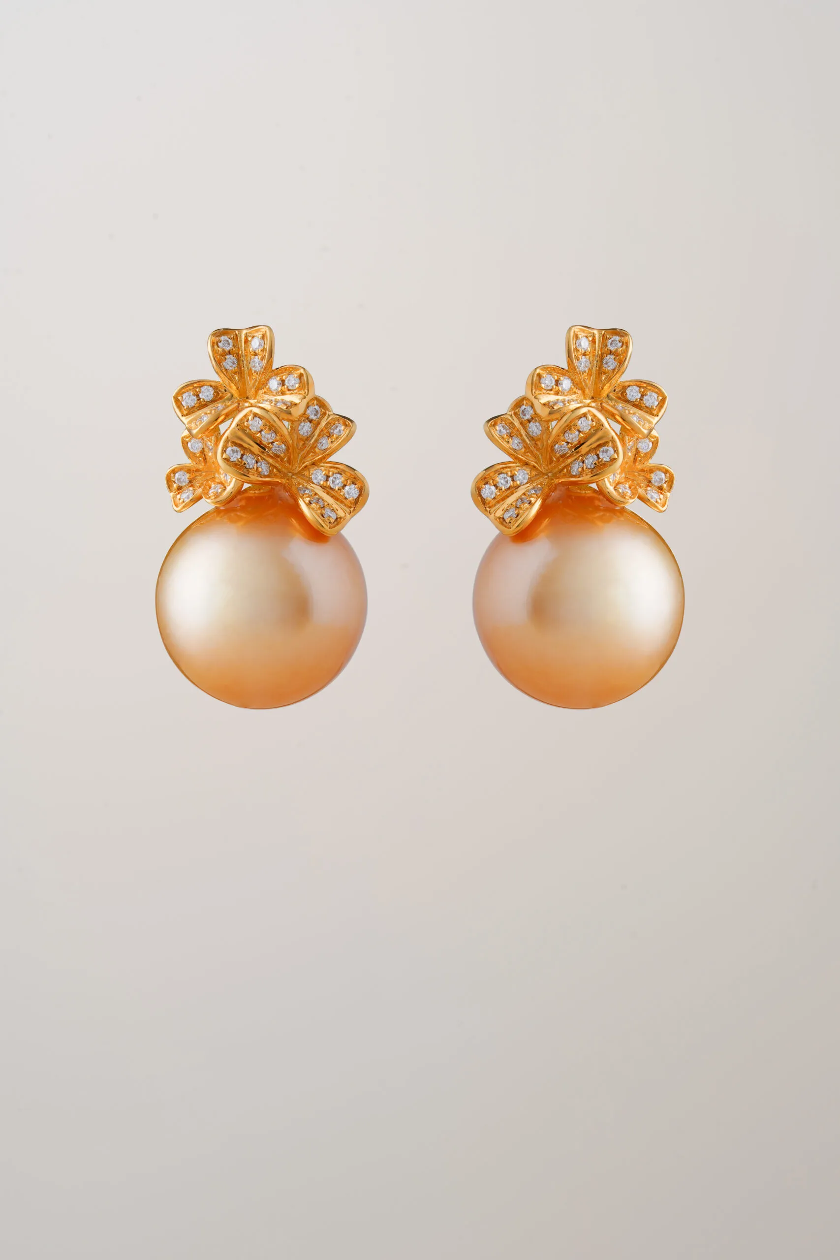 Flower Earring Pearl - Mermaid Jewelry