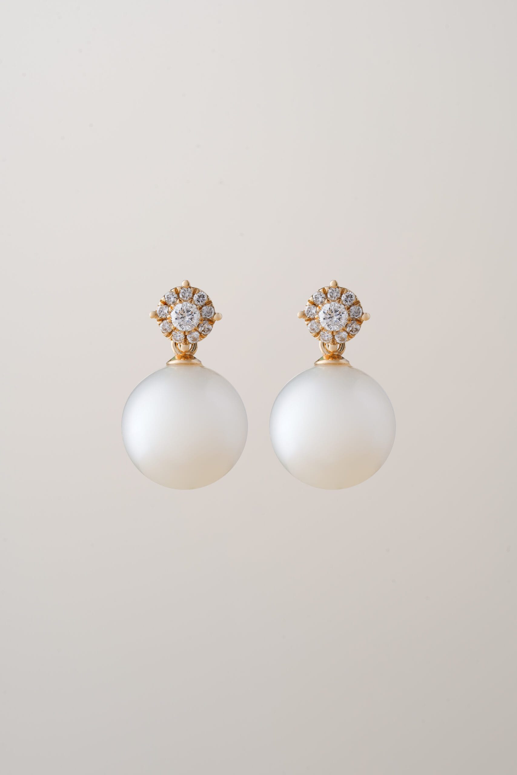 Circle Earring Pearl - Mermaid Jewelry