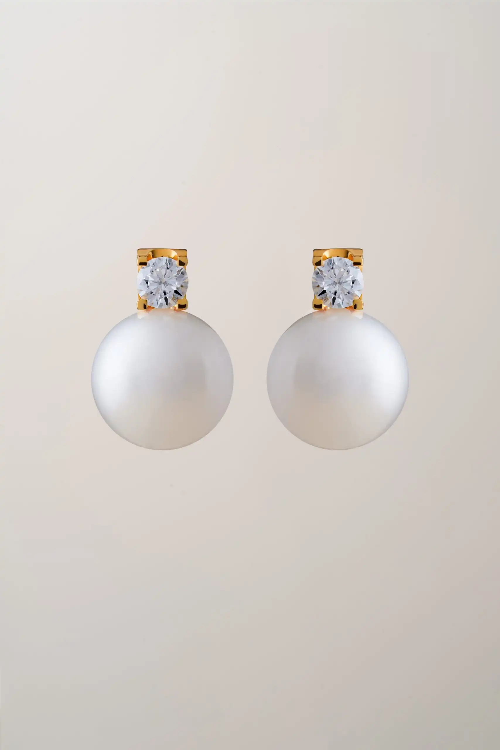 Square Earring Pearl - Mermaid Jewelry