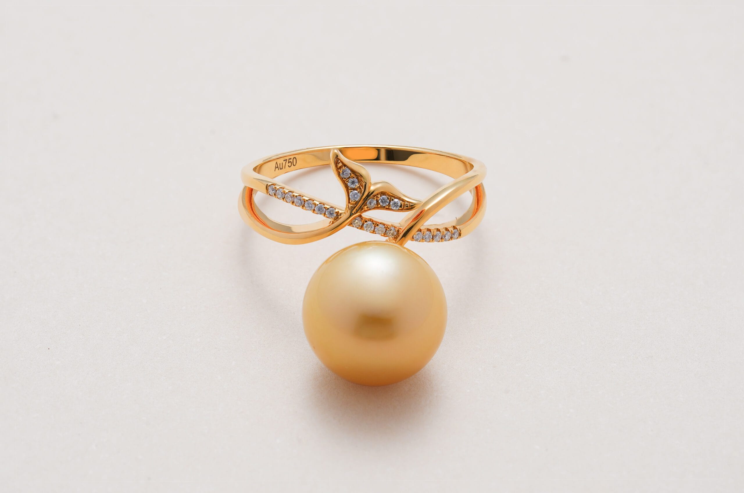 Tail Ring Pearl - Mermaid Jewelry